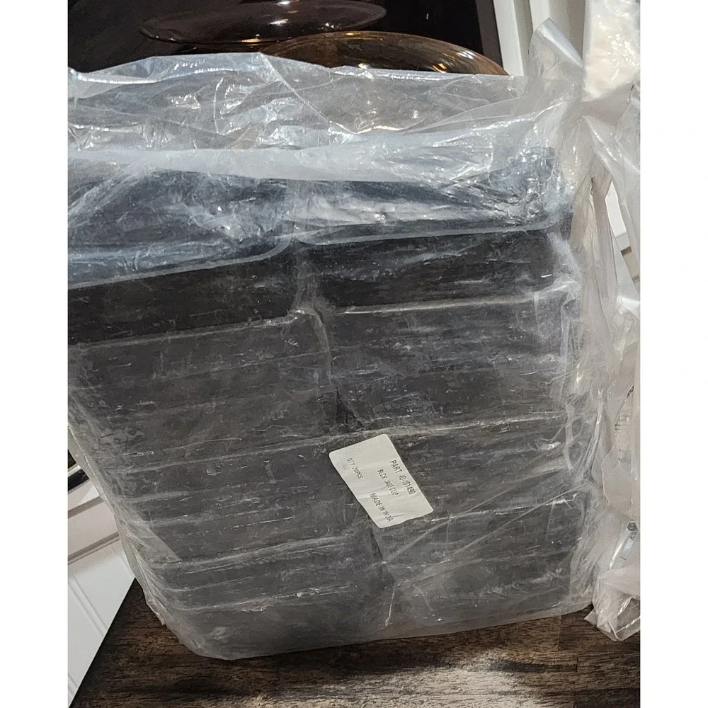 20-Pack - Black Cage Cups for Feed & Water for small animals or storage bins
